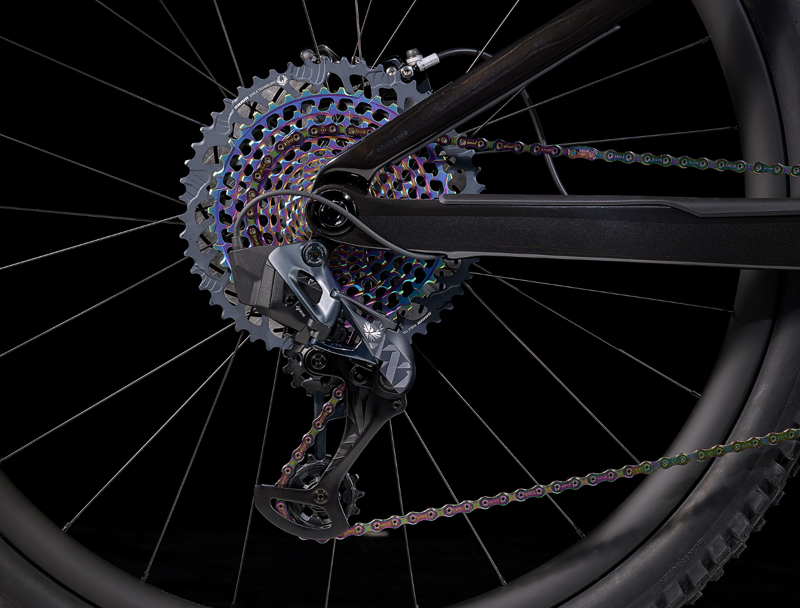 Trek Rail 9.9 XX1 AXS Electric Full Suspension Mountain Bike 2023 in Deep Smoke-4